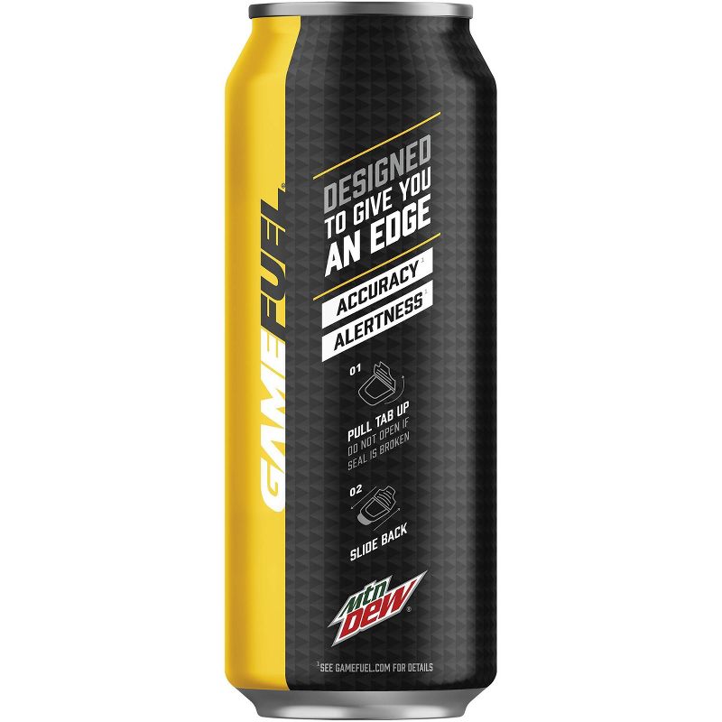 Mountain Dew AMP Game Fuel Charged Tropical Strike - 16 fl oz Can
