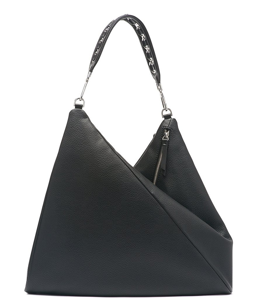 Calvin Klein Ivy Linen Python Hobo Bag