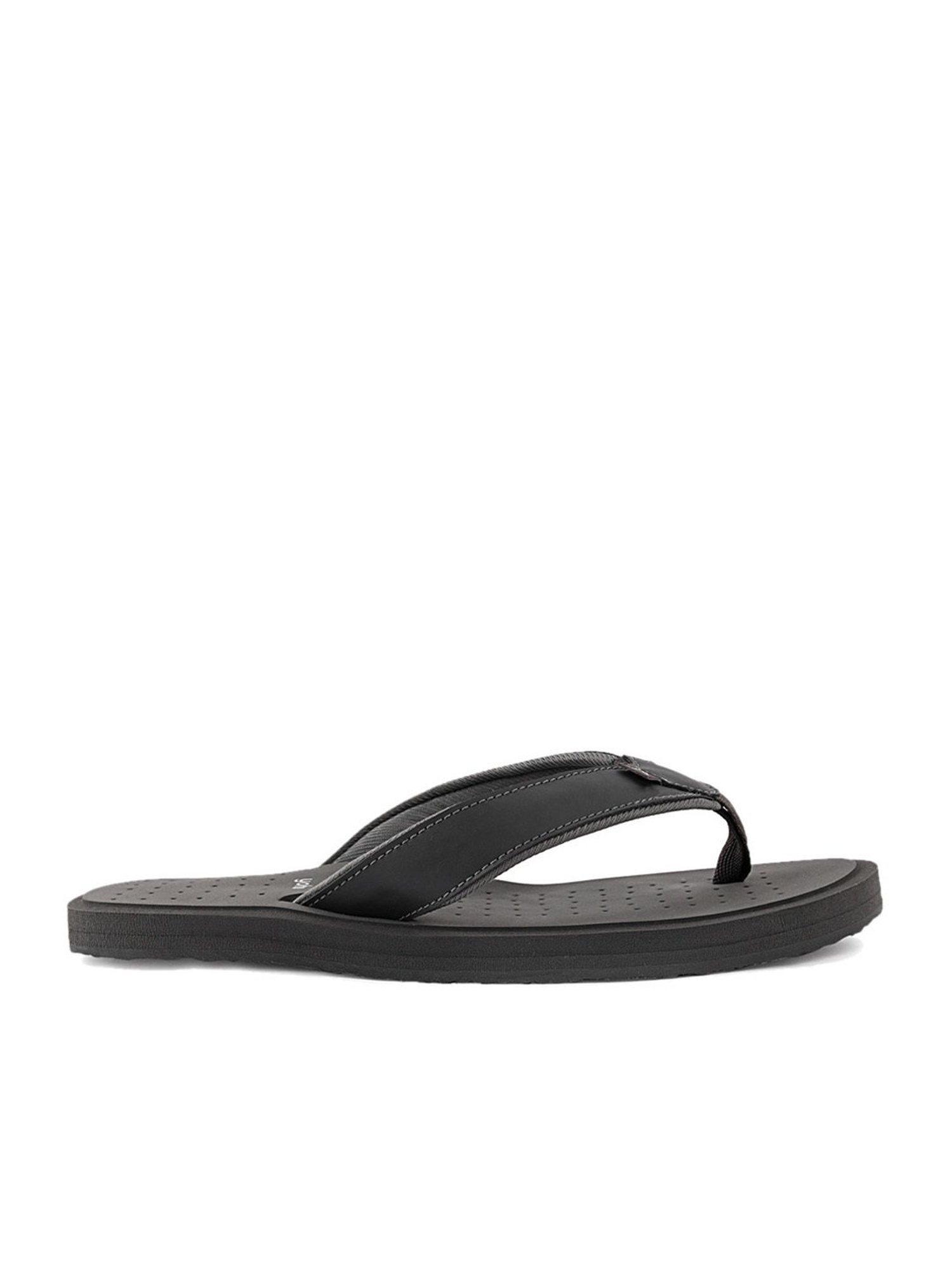 Yoho Men's Arch Support Grey Flip Flops