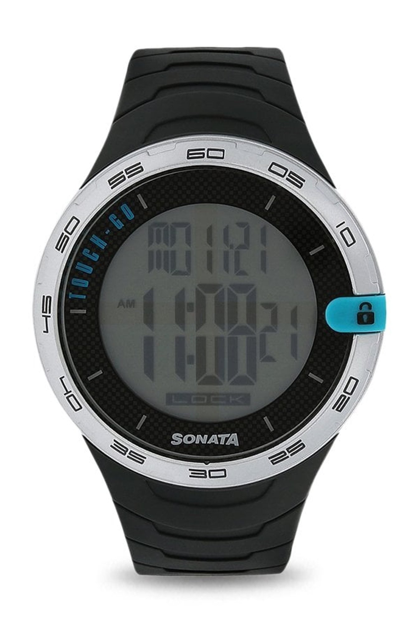 Sonata 77041PP01 SF Digital Watch for Men