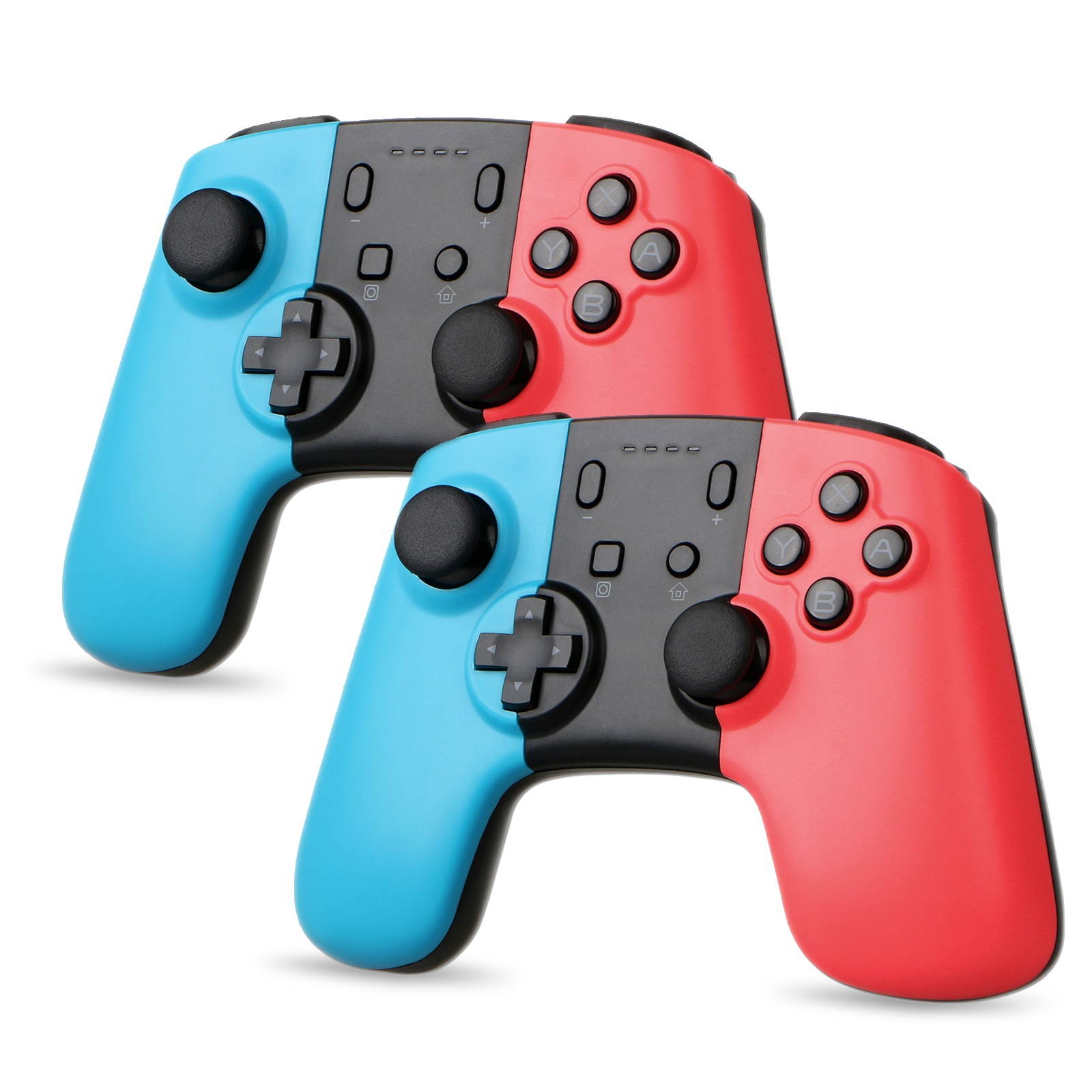 2/1Pack Wireless Controller for Nintendo Switch/Switch Lite, Wireless Remote Pro Controller Joypad Gamepad for Nintendo Switch Console Red & Blue