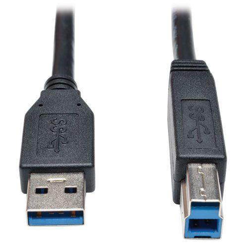 Premium Quality Black 15FT 15Feet SuperSpeed USB 3.0 A Male to B Male Cable Cord