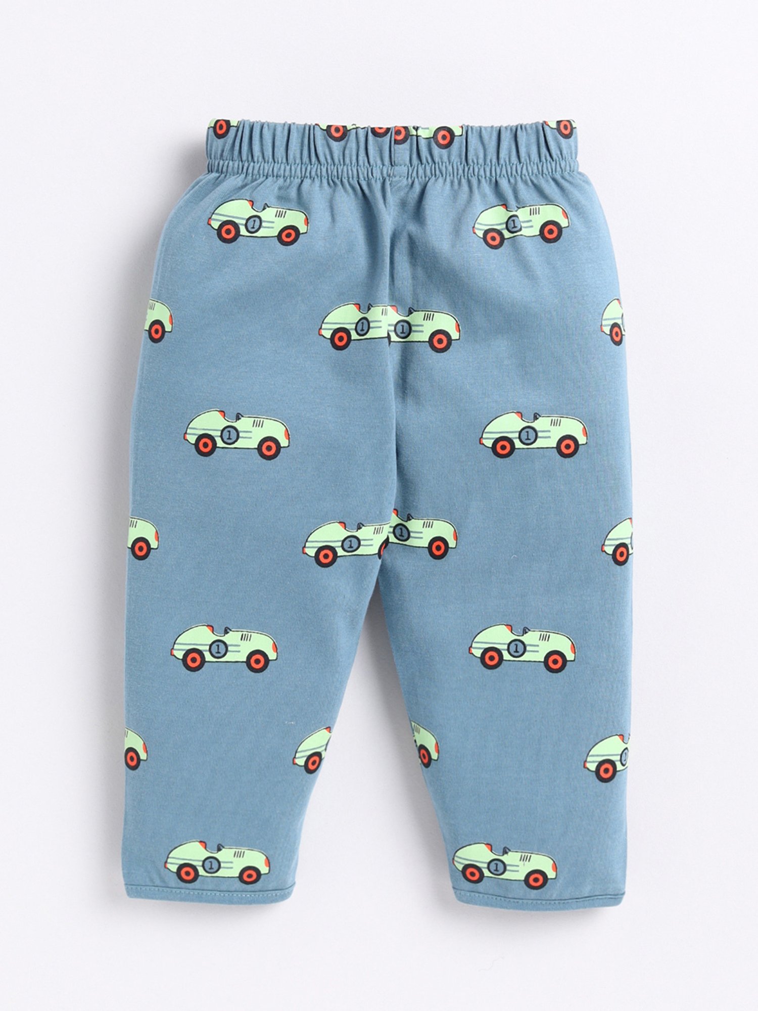 Clt.s Boys Light Blue Printed T-Shirt with Pants