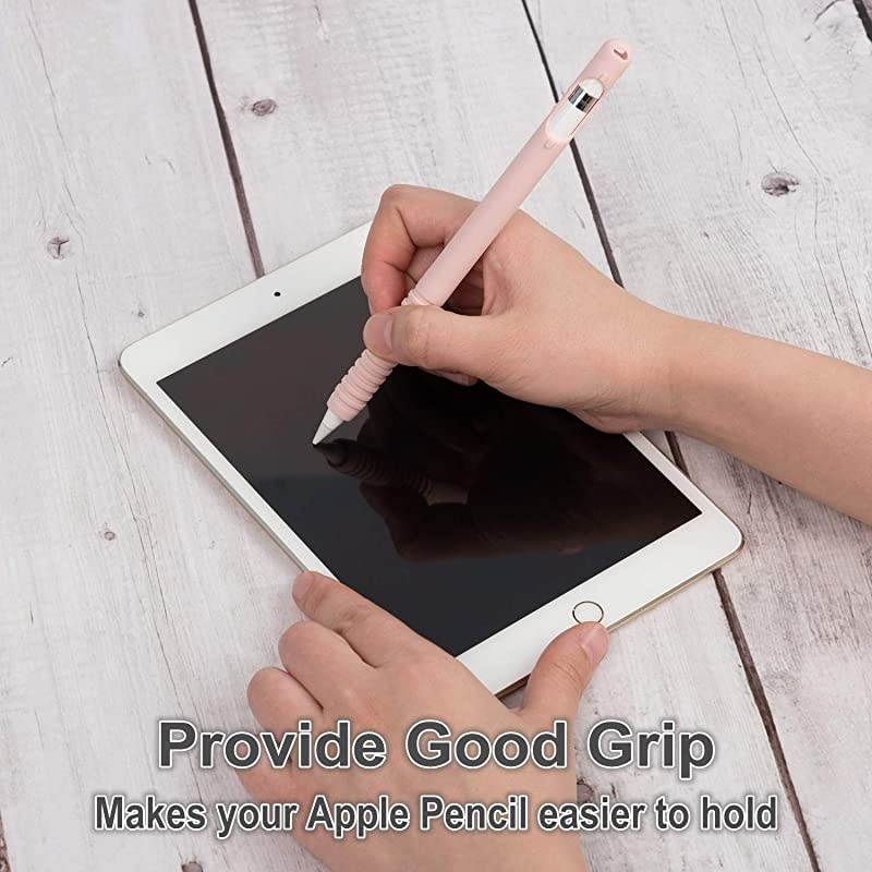 for Apple Pencil Holder for Apple Pencil Accessories Cover for Apple Pencil 1st Generation Sleeve for Apple Pencil with Protective Nib Cover for iPad Pro 97quot105quot129quot Pink