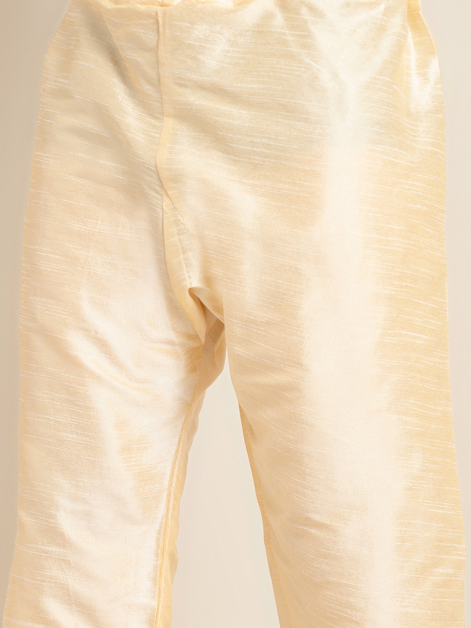 Sojanya Beige Regular Fit Printed Kurta Set With Jacket