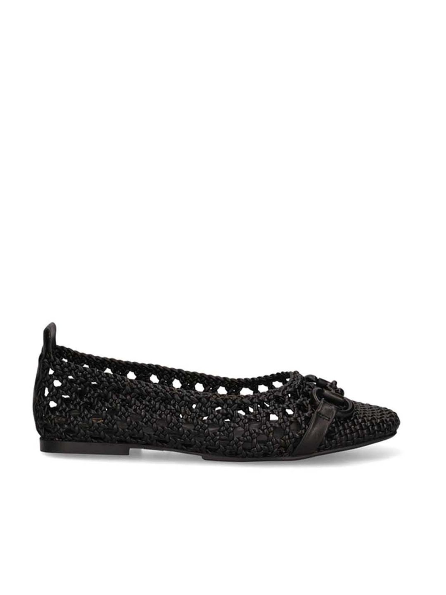 BAGATT Women's Amalia Black Flat Ballets
