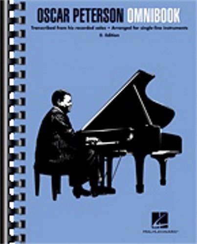 Hal Leonard Oscar Peterson - Omnibook (E-Flat Instruments) Jazz Transcriptions