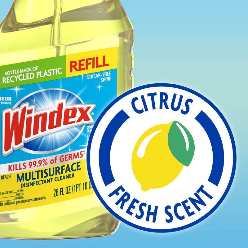 Windex Multi-Surface Disinfectant Refill - 26 fl oz