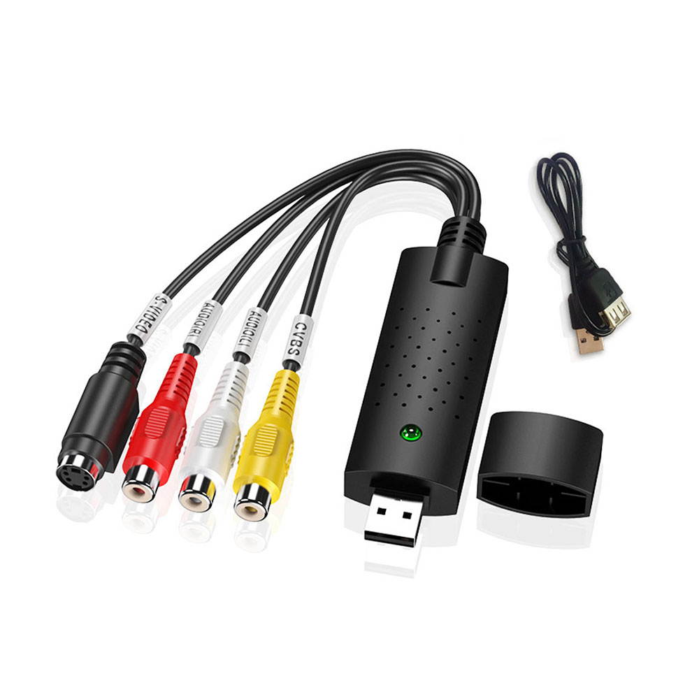 USB Video Capture Card Single-Channel USB Capture Card AV Signal Capture Data Capture Card Support Monitoring Head / Set-Top Box / DVD