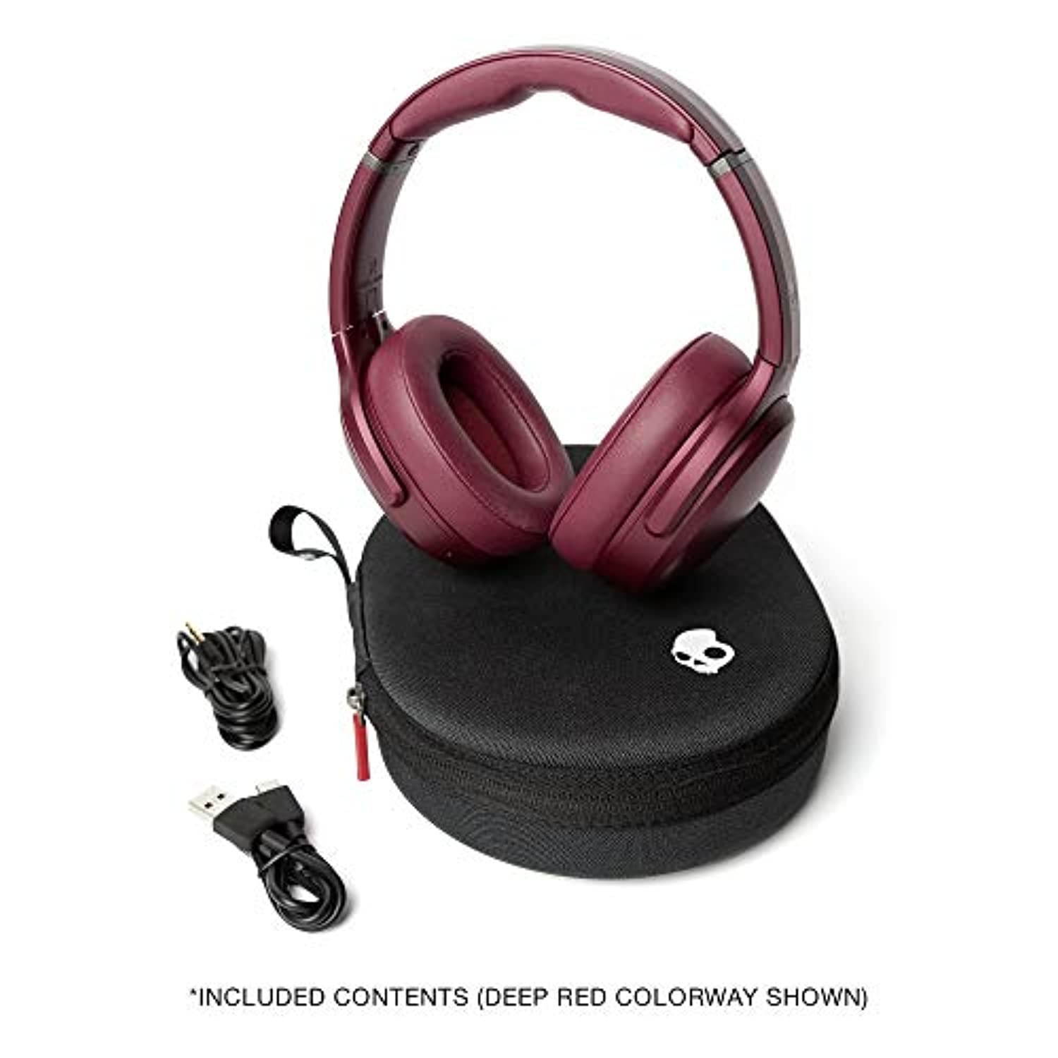 Skullcandy Crusher ANC Personalized Noise Canceling Wireless Headphone - Deep Red (S6CPW-M685)