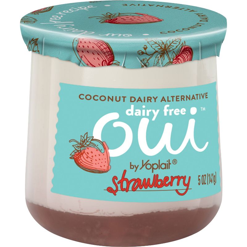 Oui by Yoplait Dairy-Free Strawberry - 5oz