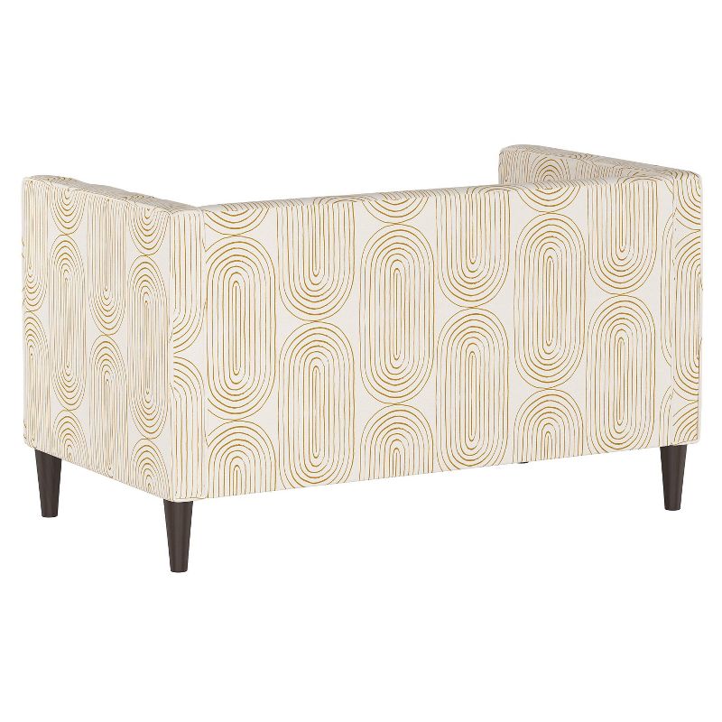 Byron Faux Leather 2 Seater Reclining Loveseat Dark Brown - Baxton Studio