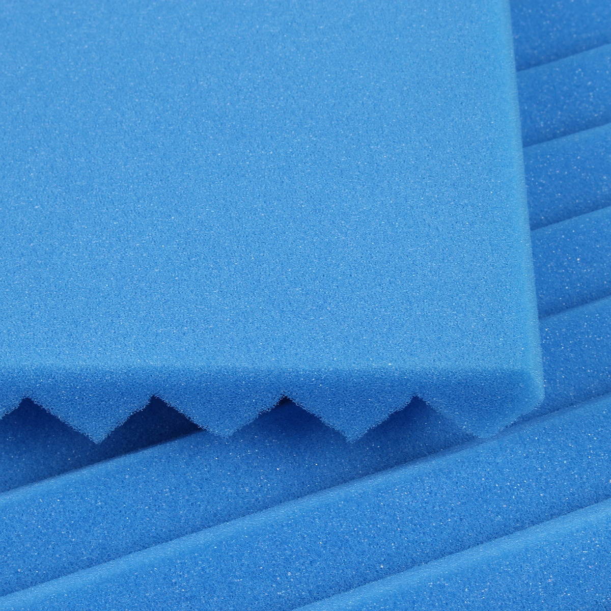 18 Pcs Soundproofing Wedges Acoustic Panels Tiles Insulation Closed Cell Foams Blue