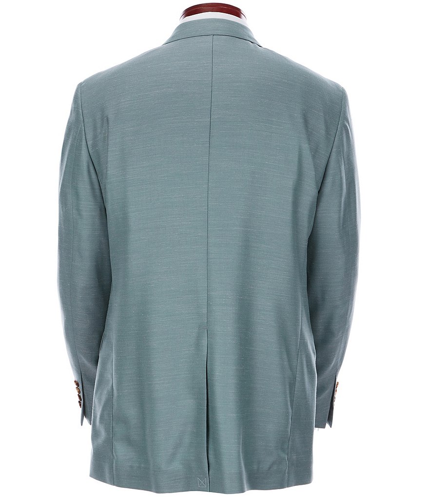 Ralph Ralph Lauren Classic Fit Solid Green Wool Blend Sportcoat