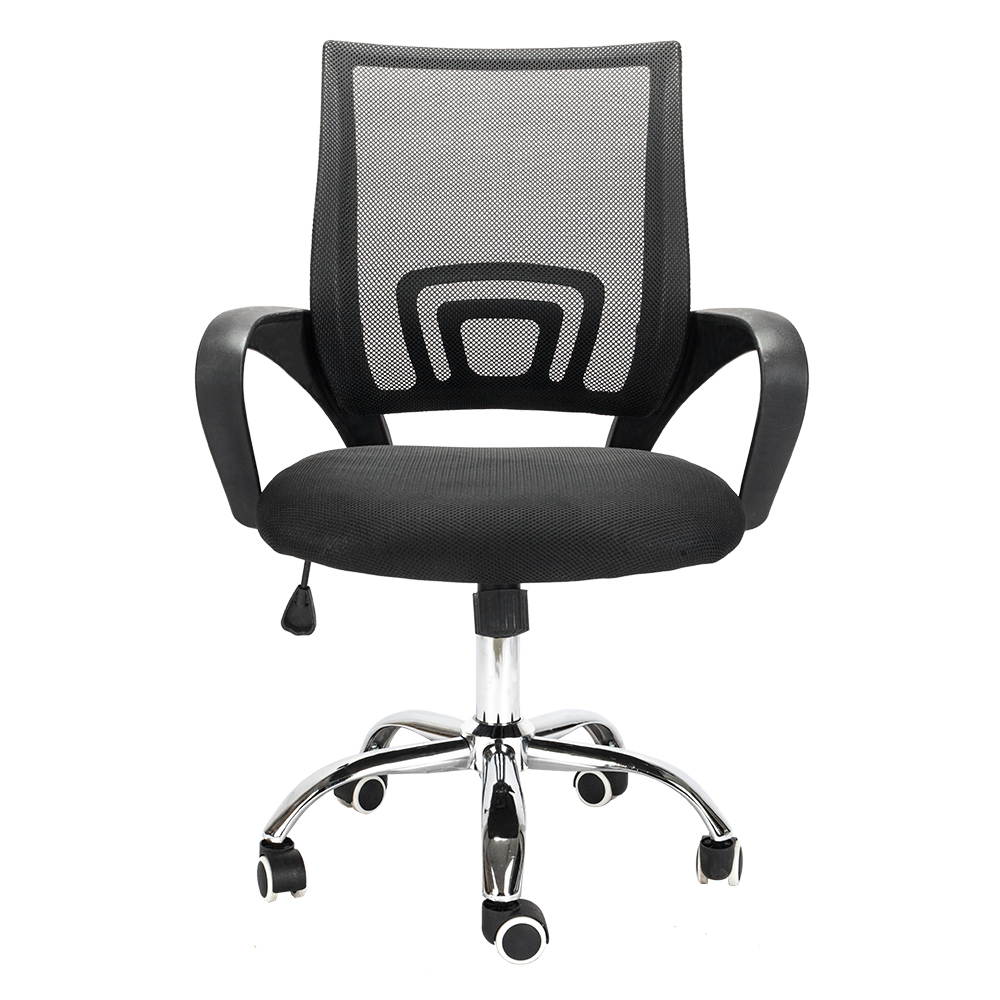Ergonomic Mesh Computer Office Desk Chair Swivel Metal Base Black