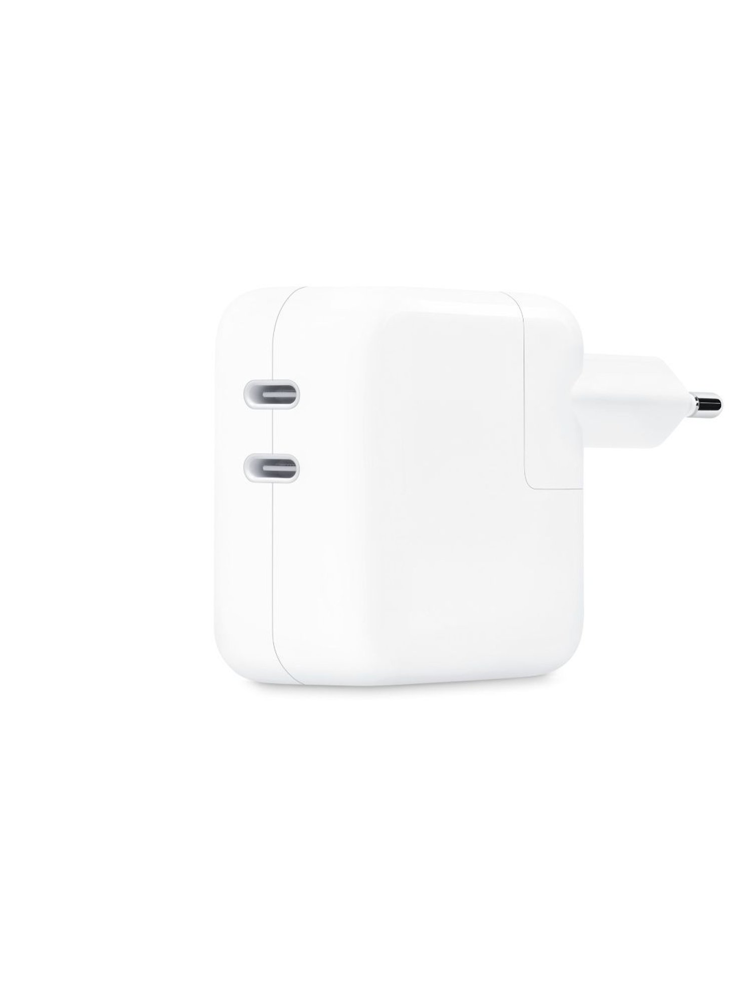 Apple 35 Watts Dual USB-C Port Wall Charging Adapter (White)
