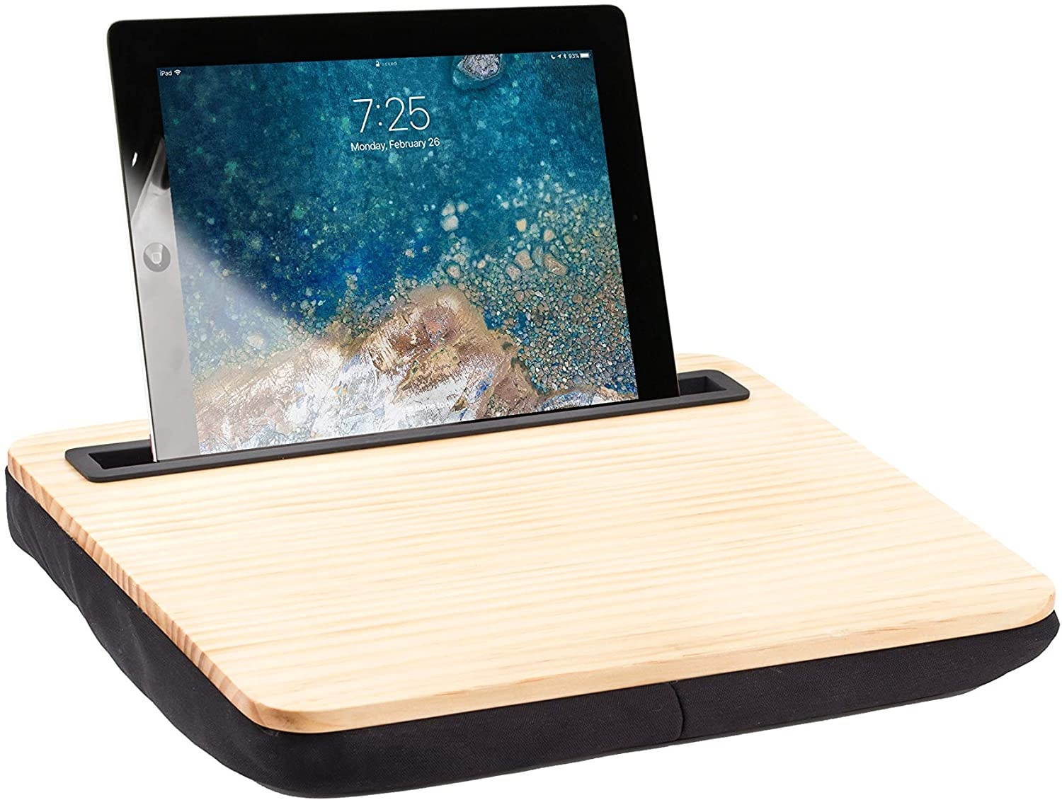 Kikkerland iBed Lap Desk, Wooden (US039W)