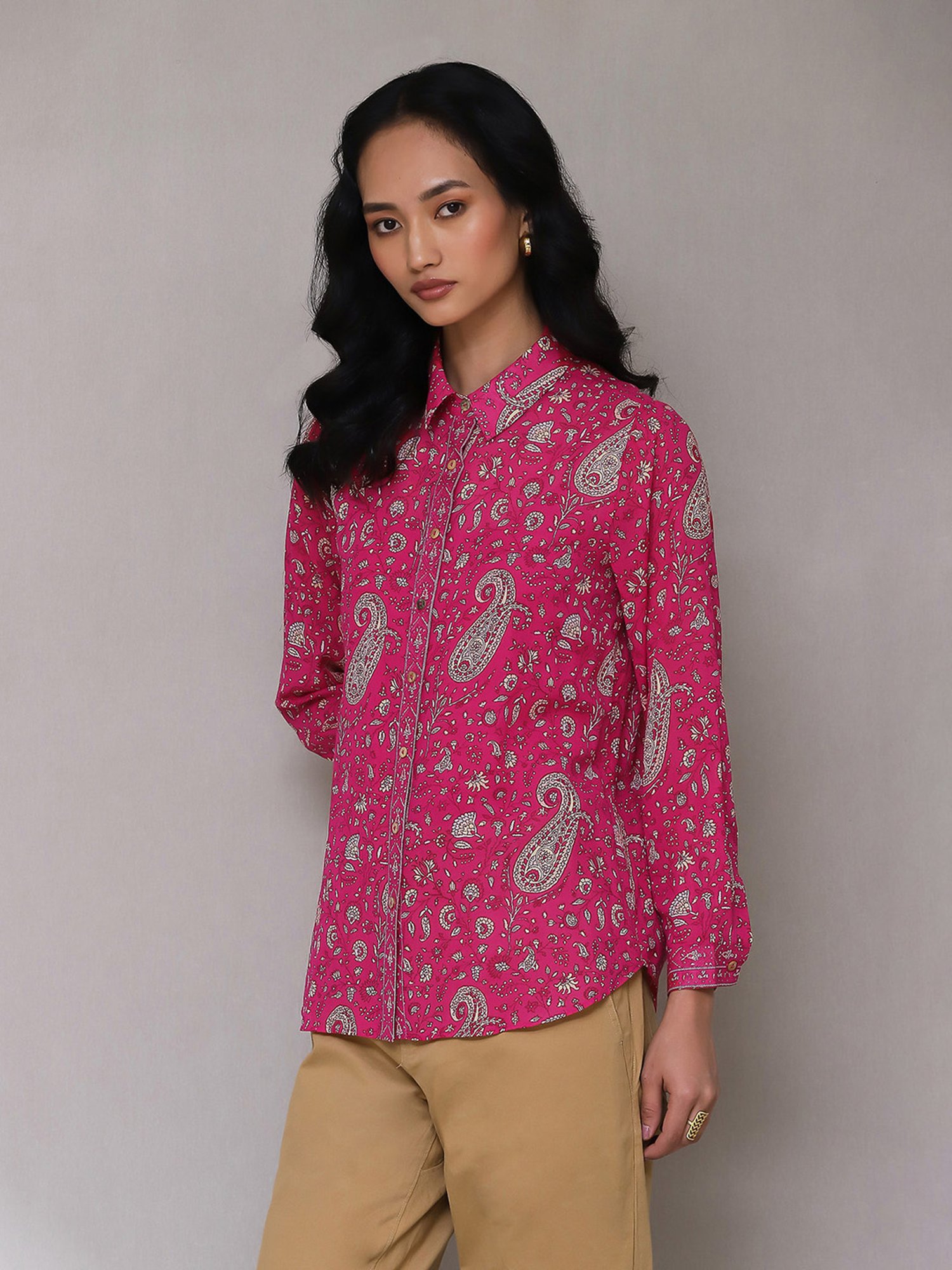 Nino Bambino Multicolor Printed Long Shirt