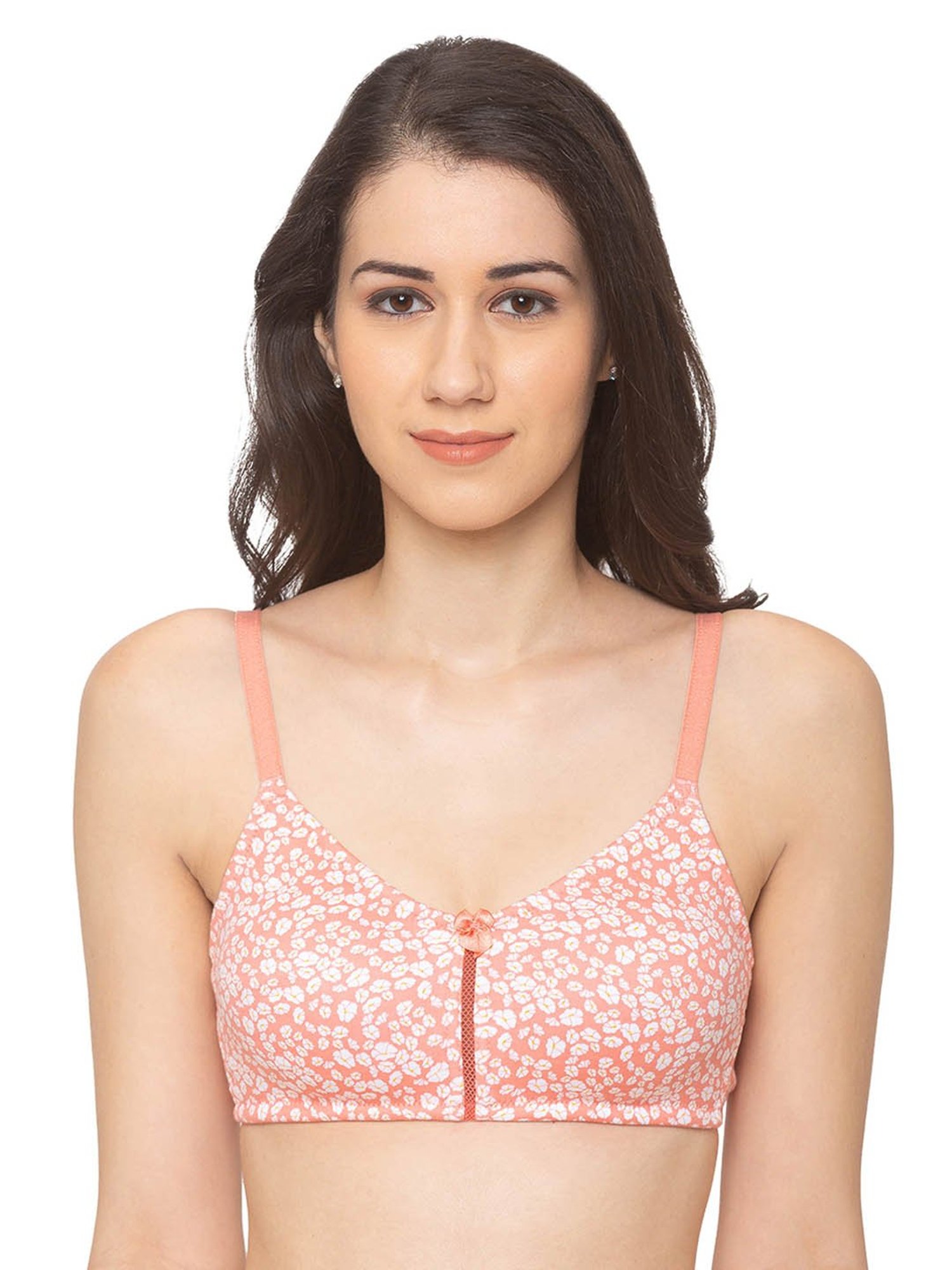 Candyskin Coral Non Wired Non Padded Full Coverage Bra