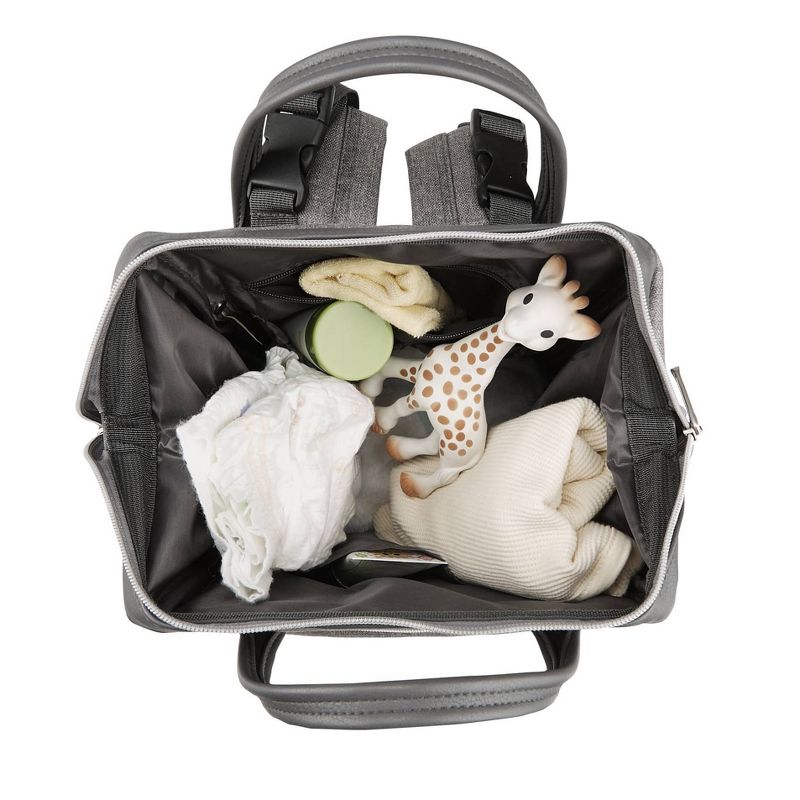 Bananafish Diaper Bag Solid - Light Gray Heather