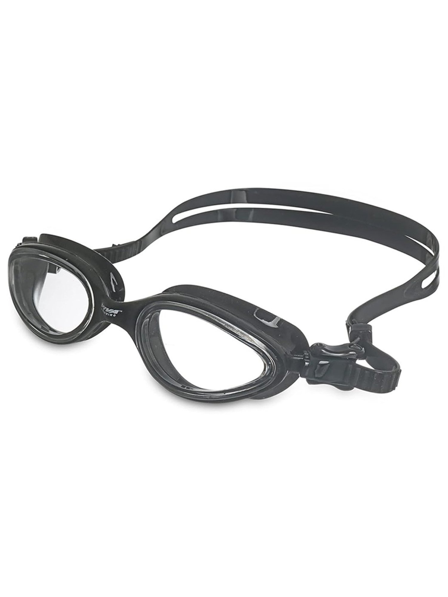 Viva Swimming Anti-Fog, UV Protection Infiniti Swimming Goggles (Black)