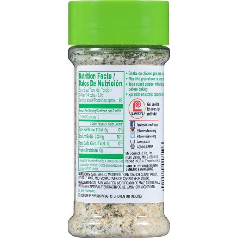 Lawry's Garlic Salt - 6oz