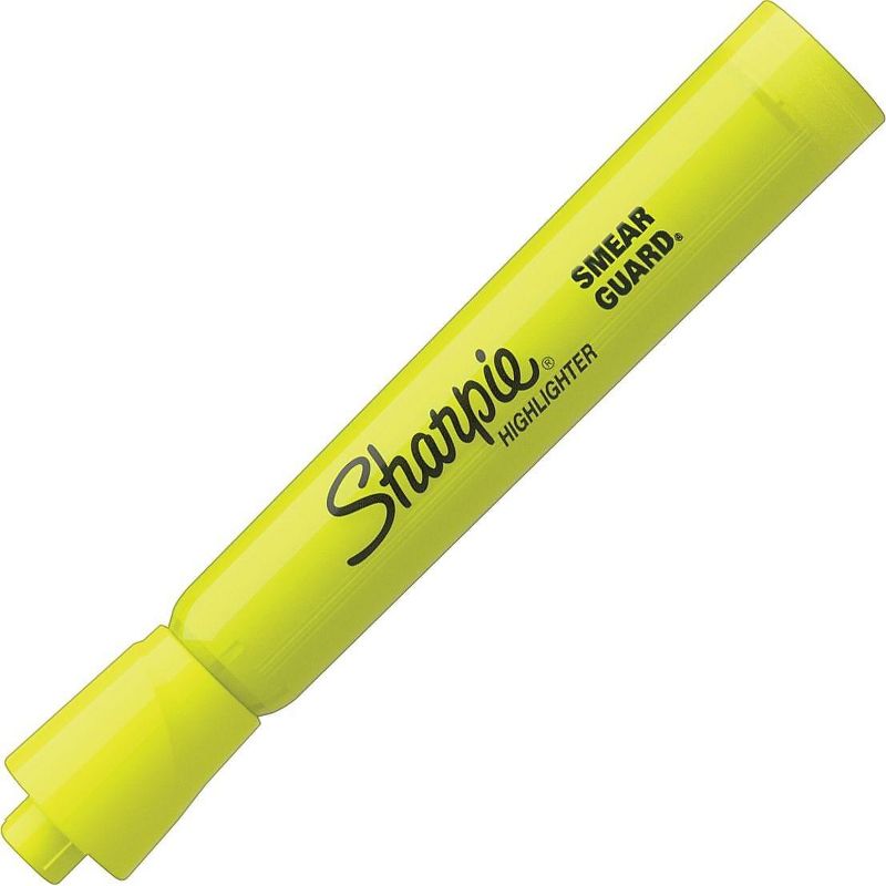 Sharpie Accent Tank Style Highlighter Chisel Tip Fluorescent Yellow 36/Box 1920938