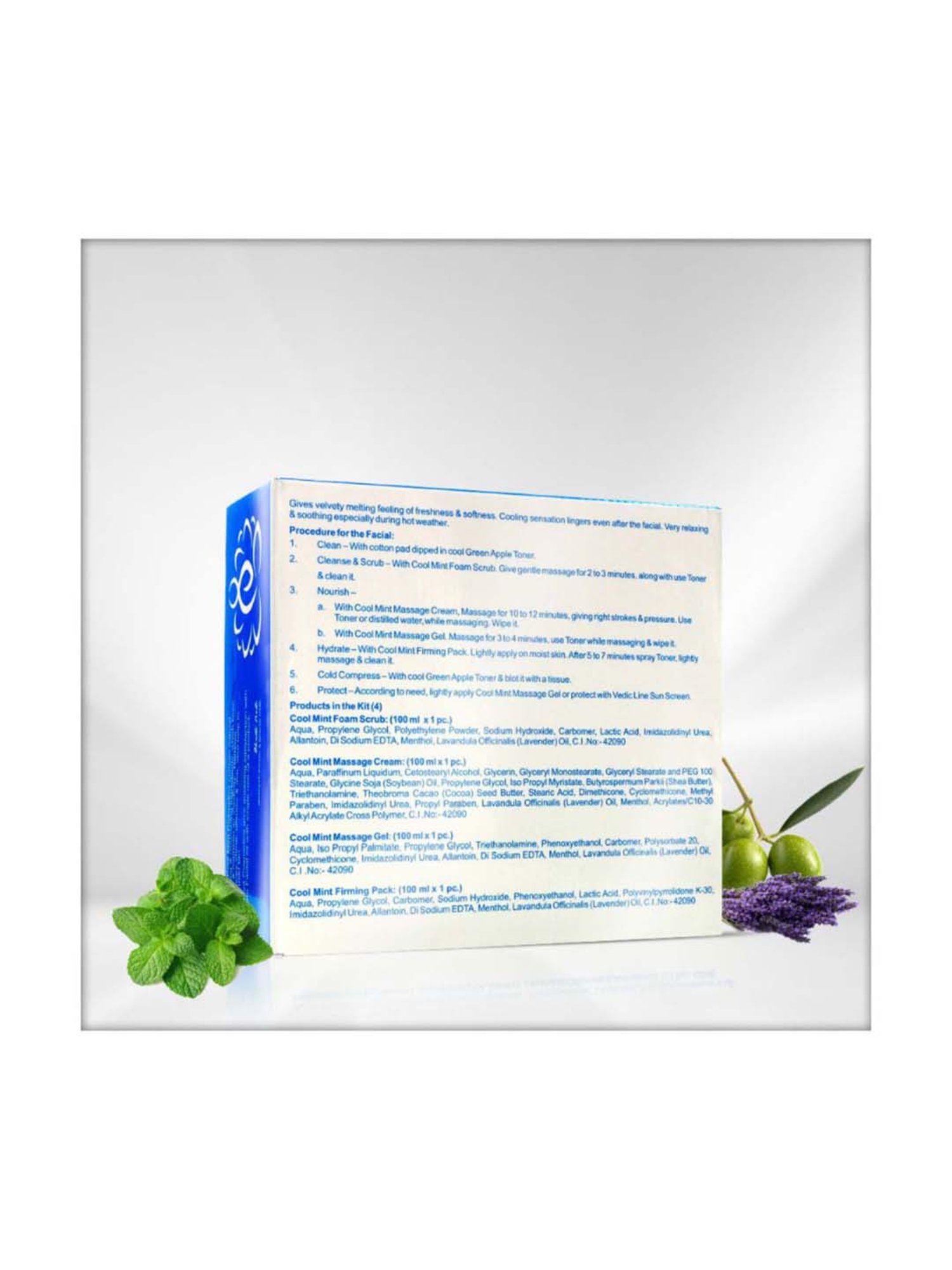 VEDIC LINE Cool Mint Facial Kit