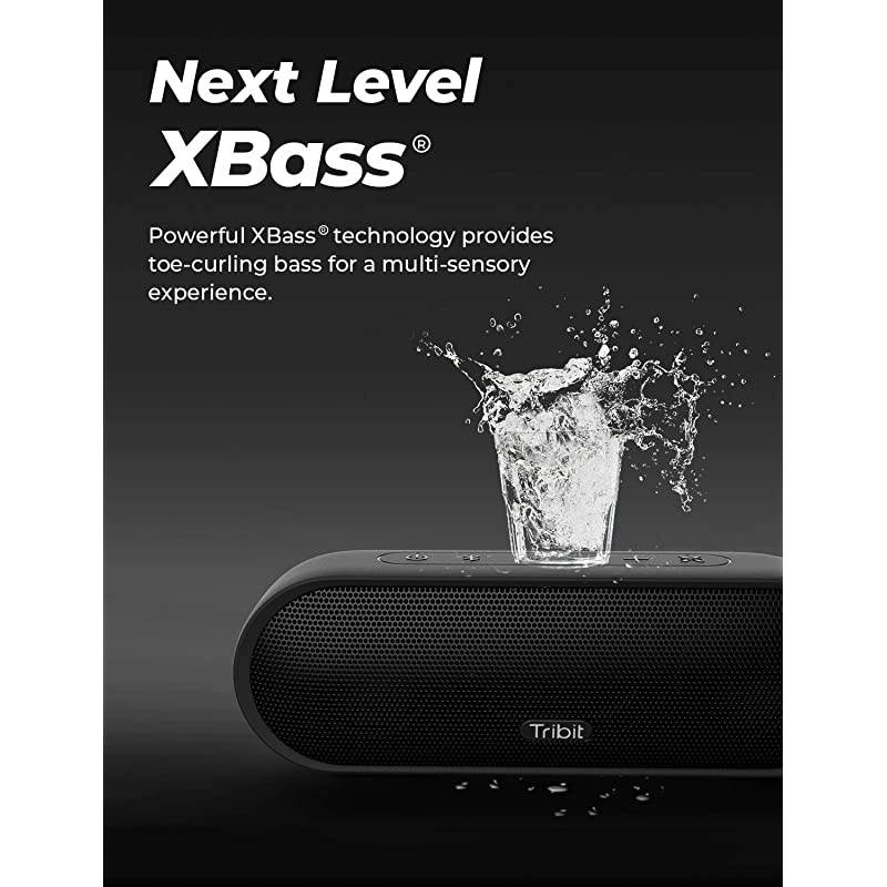 MaxSound Plus Portable Bluetooth Speaker, 24W Wireless Speaker with Powerful Louder Sound, Exceptional XBass, IPX7 Waterproof, 20-Hour Playtime, 100ft Bluetooth Rang for Party, Travel, Outdoor