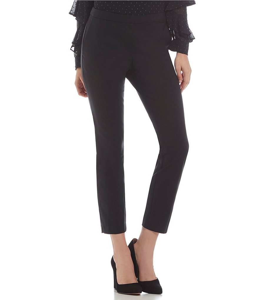 Gibson & Latimer Alexa High Rise Slim Ankle Pull-On Pants