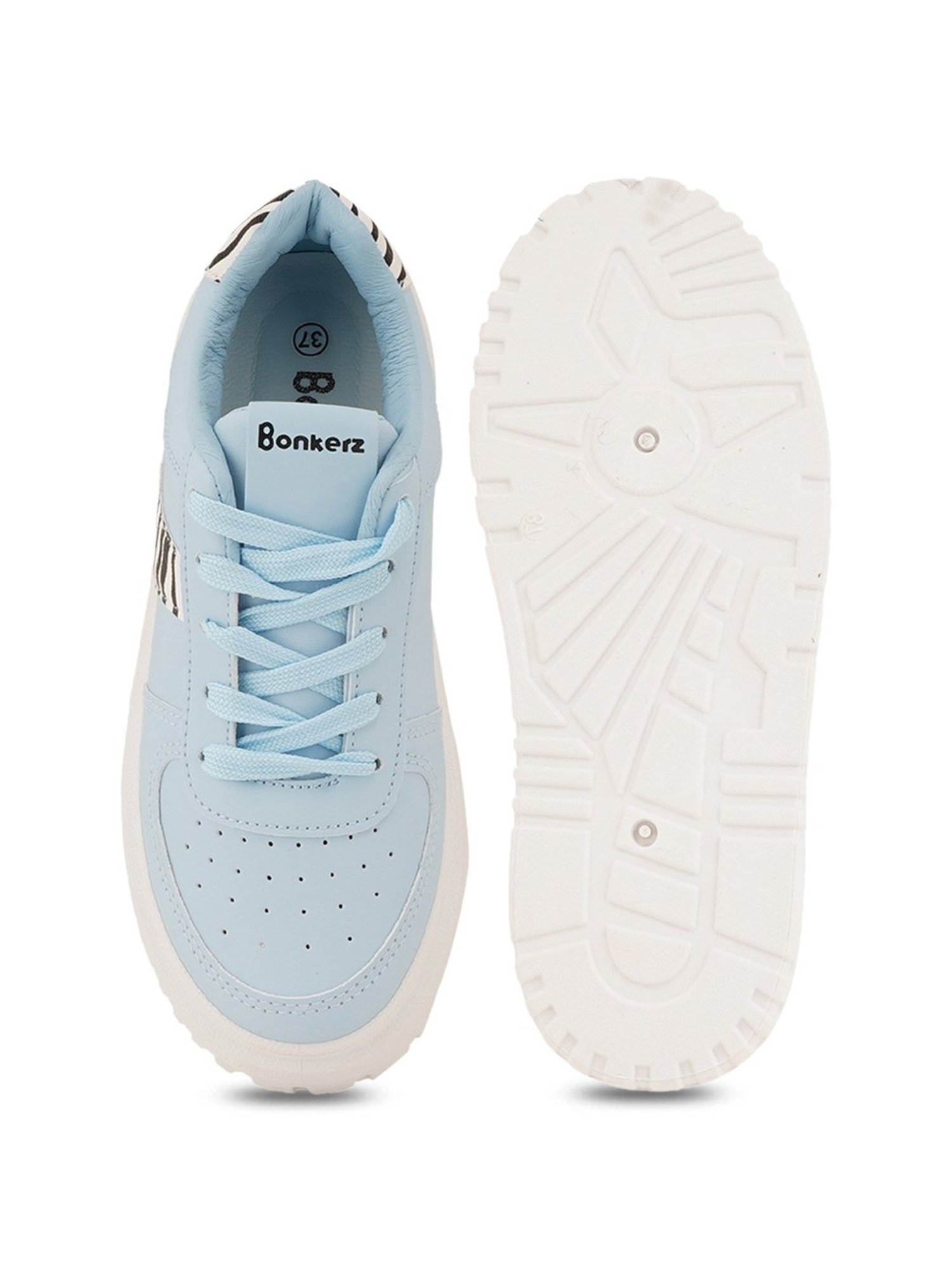 Bonkerz by Iconics Women's Sky Blue Sneakers
