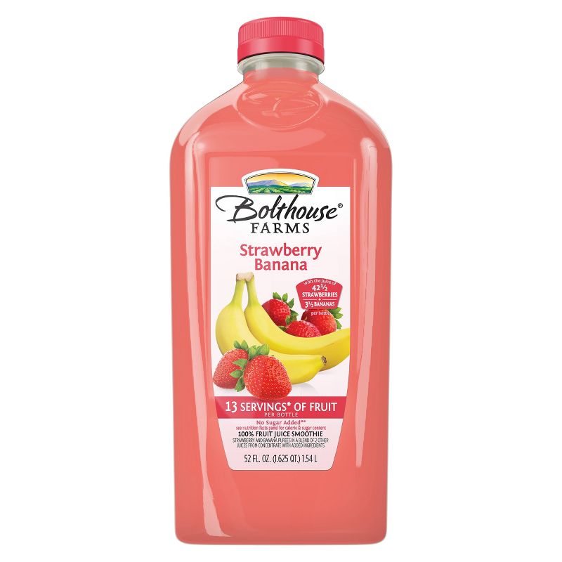 Bolthouse Farms Strawberry Banana Smoothie - 52 fl oz