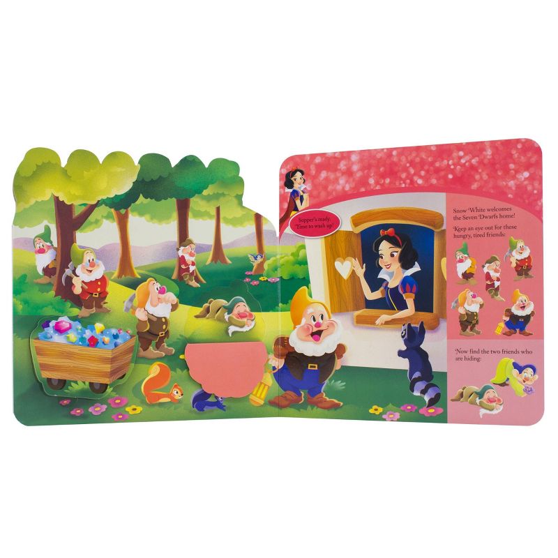 Disney Princess - I See a Princess! Lift-a-Flap Look and Find Book - by Phoenix (Board Book)