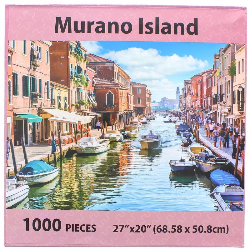 Puzzle Mate Murano Island 1000 Piece Jigsaw Puzzle