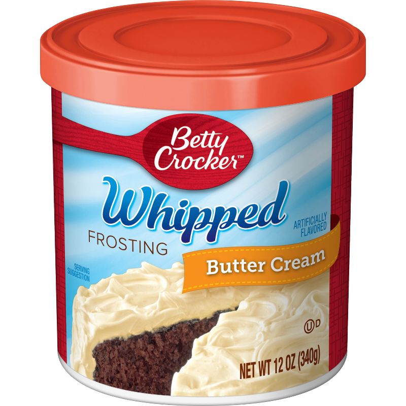 Betty Crocker Whipped Butter Cream Frosting - 12oz