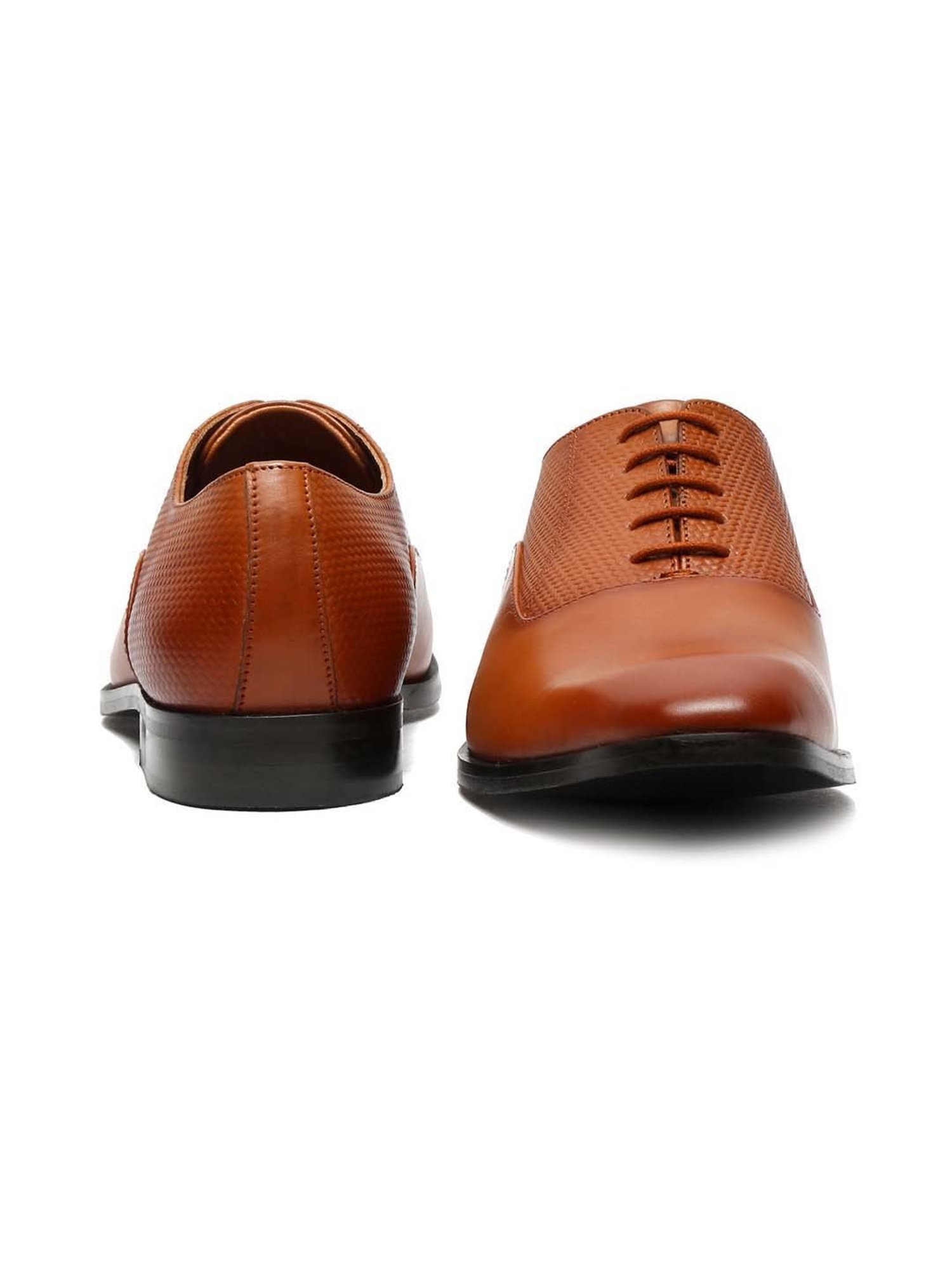 Louis Stitch Men's Russet Tan Oxford Shoes