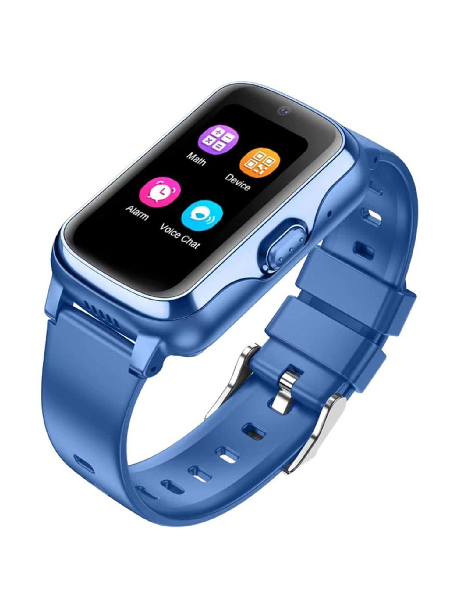 Turet Next Gen 4G Smartwatch for Kids with Camera, SOS, Video Calling, GPS Tracker (Blue)