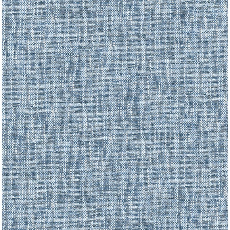 NuWallpaper Poplin Texture Peel & Stick Wallpaper Navy