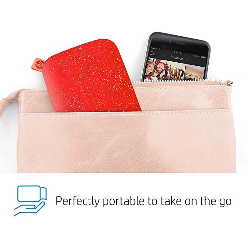 Sprocket Portable Photo Printer (2nd Edition) Bundle (Black) + 50 Prints