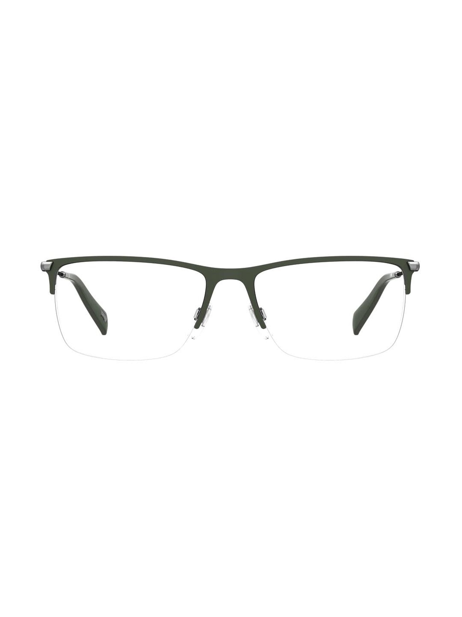 Levi's Green Rectangular Eye Frames for Men