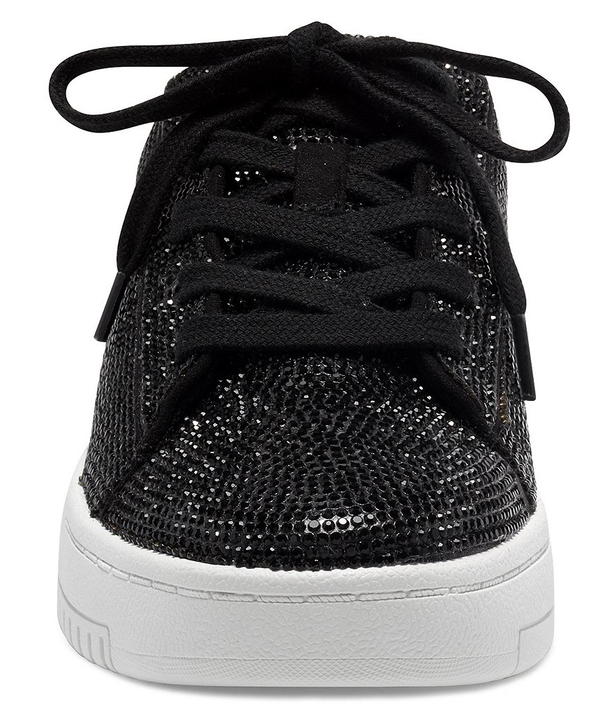 Jessica Simpson Silesta Rhinestone Lace-Up Sneakers