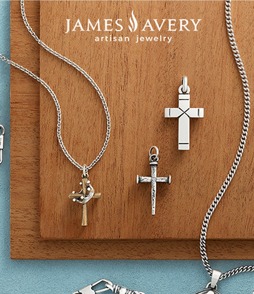 James Avery Plain Latin Cross Pendant