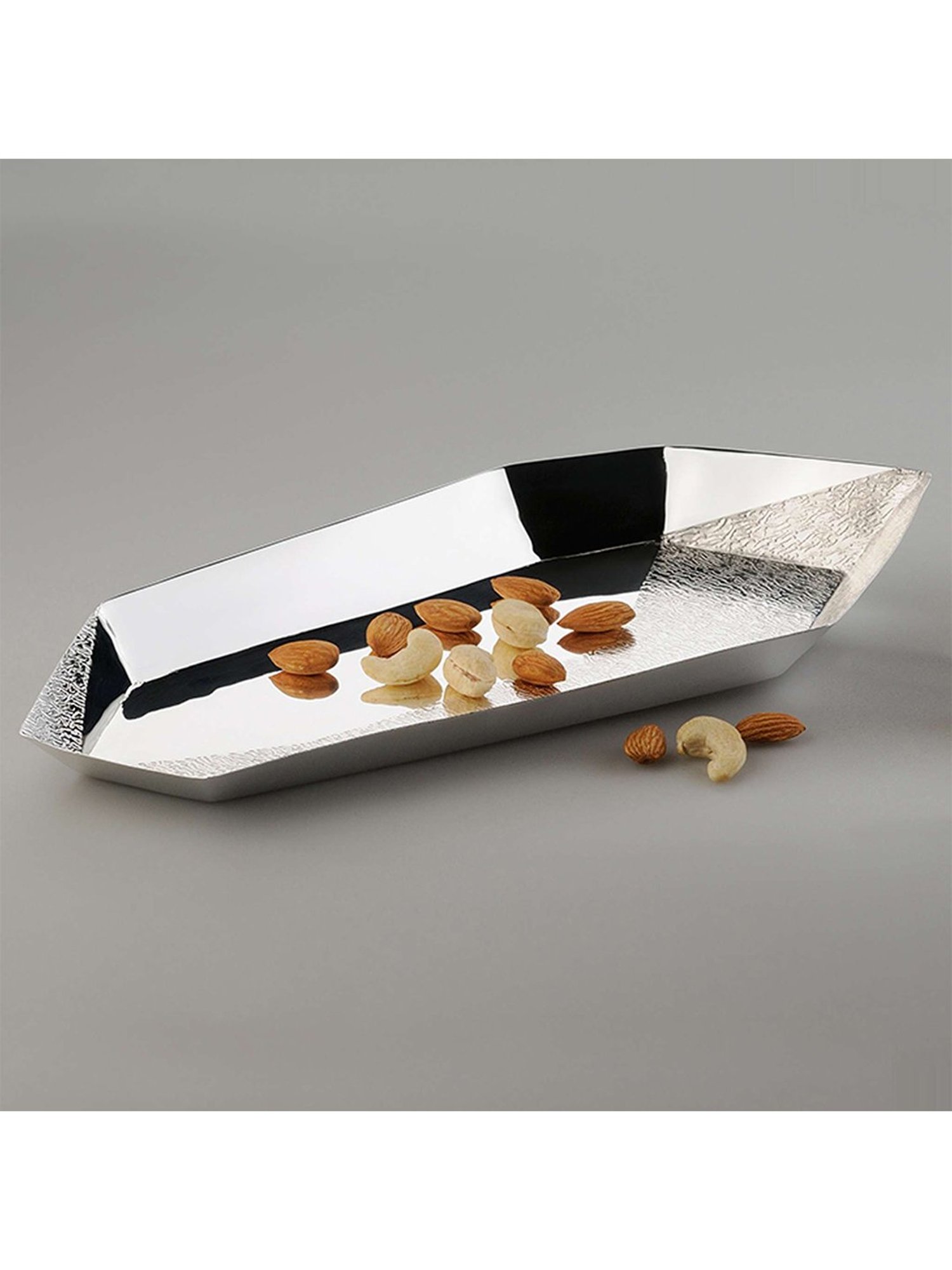 Episode Silver Plated Barque Tray