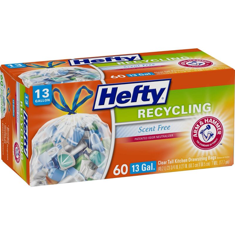 Hefty Strong Extra Large Drawstring Trash Bags - 33 Gallon - 26ct