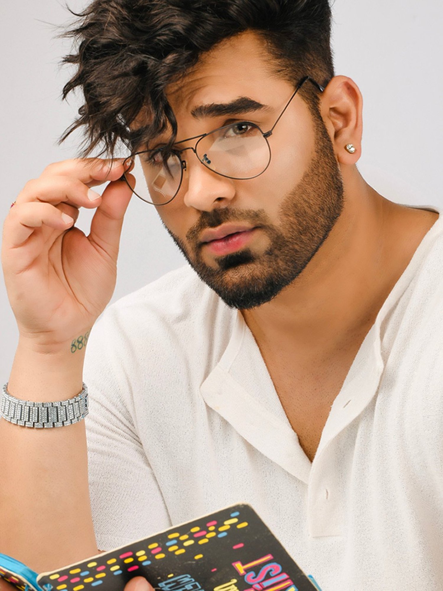 Resist Eyewear Clear Aviator UV Protection Unisex Sunglasses