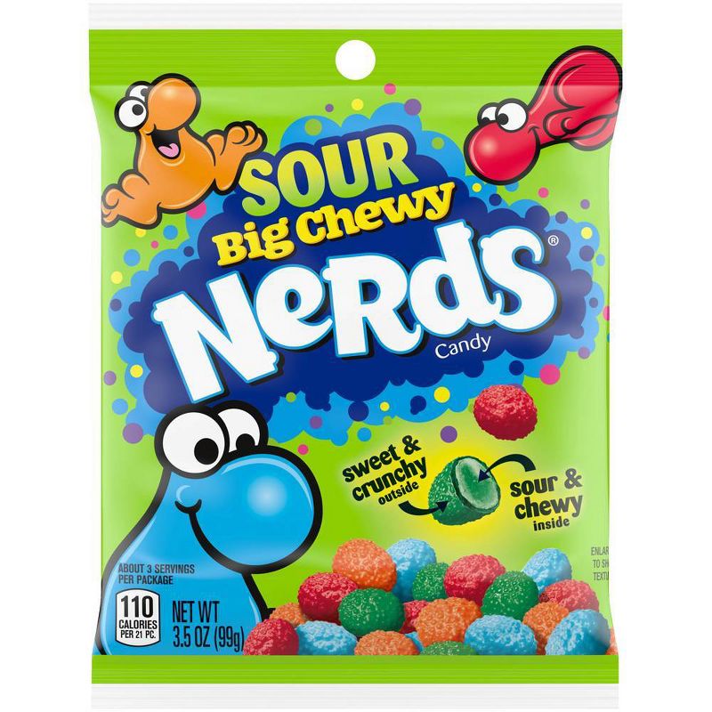 Nerds Big Chewy Sour Peg - 3.5oz