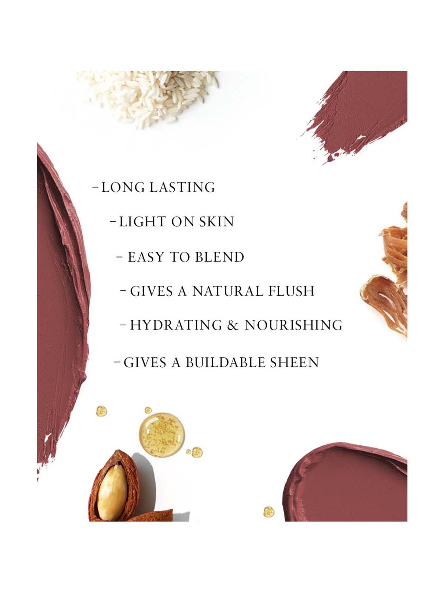 Gush Play Tint 2 In 1 Lip & Cheek Tint Jaw Breaker - 5 gm