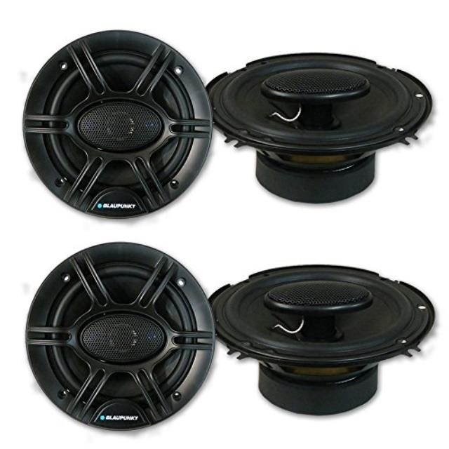 4 x blaupunkt 6.5" 4way car audio coaxial speakers 61/2" 720w