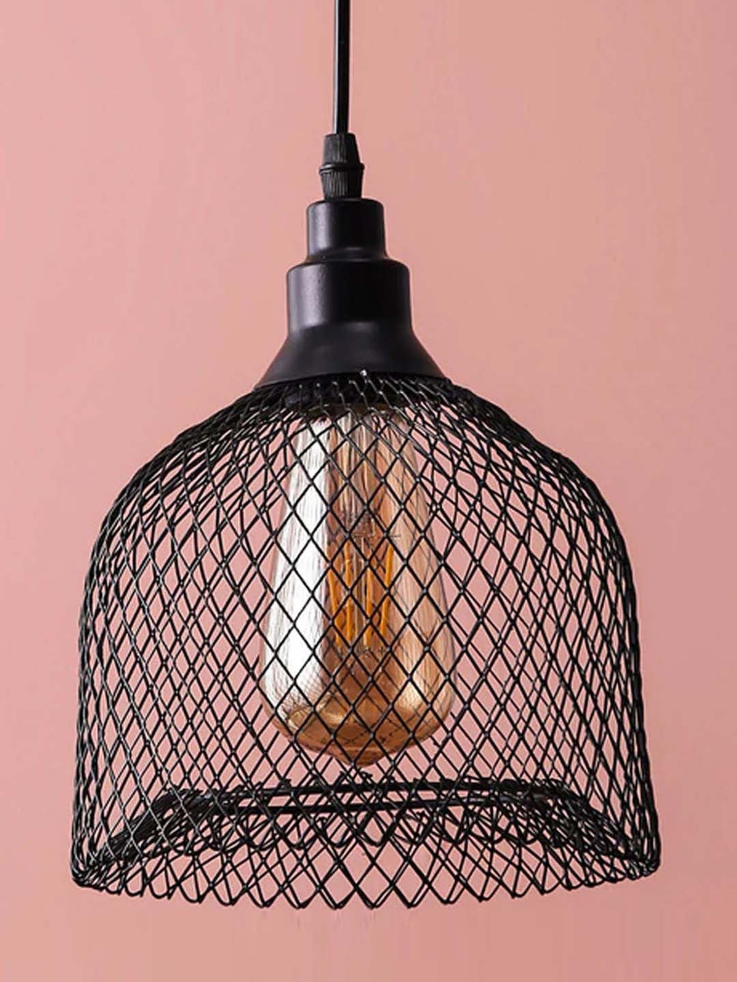 DecorativeRay Black Hanging Light - Set of 1