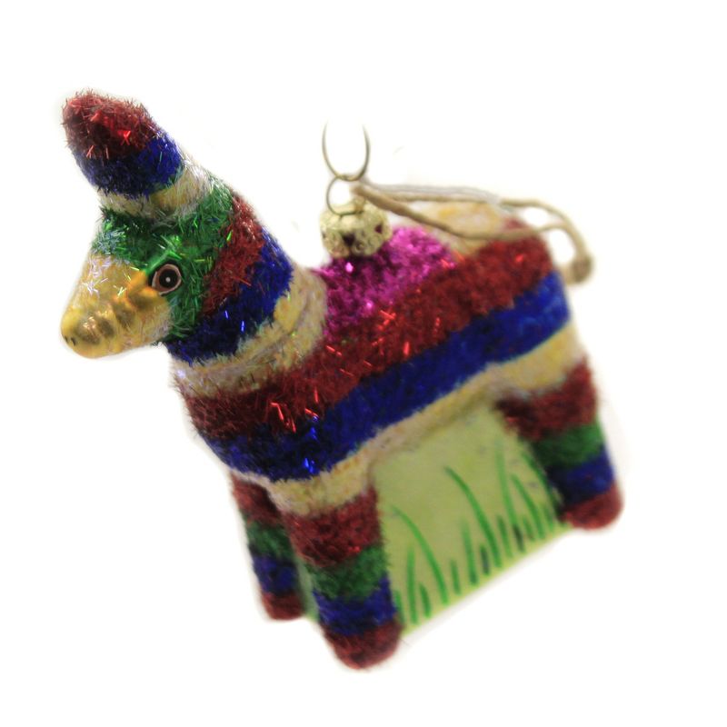 Holiday Ornaments 5.0" Pi~nata Donkey Party Candy  -  Tree Ornaments